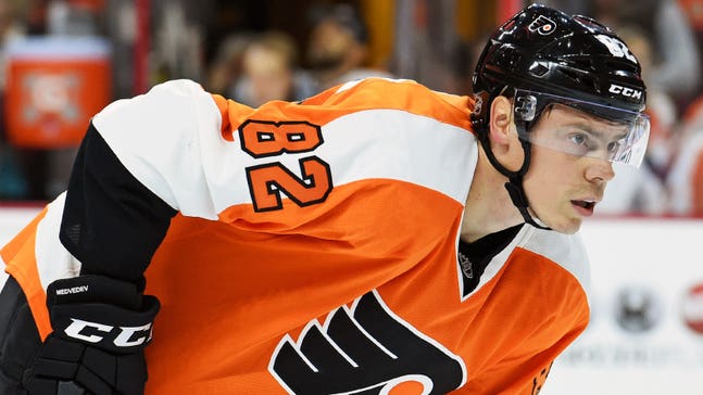 With Medvedev ailing, Flyers recall Drewiske from minors